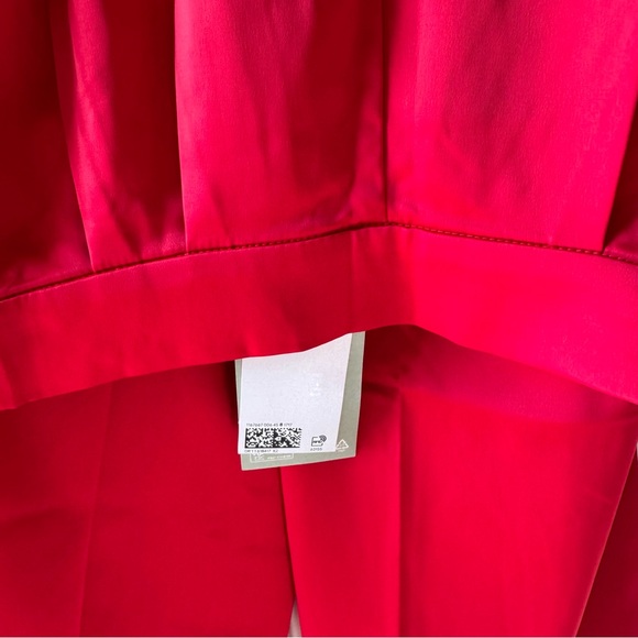 NWT H&M High Waist Satin Pants - Picture 3 of 6